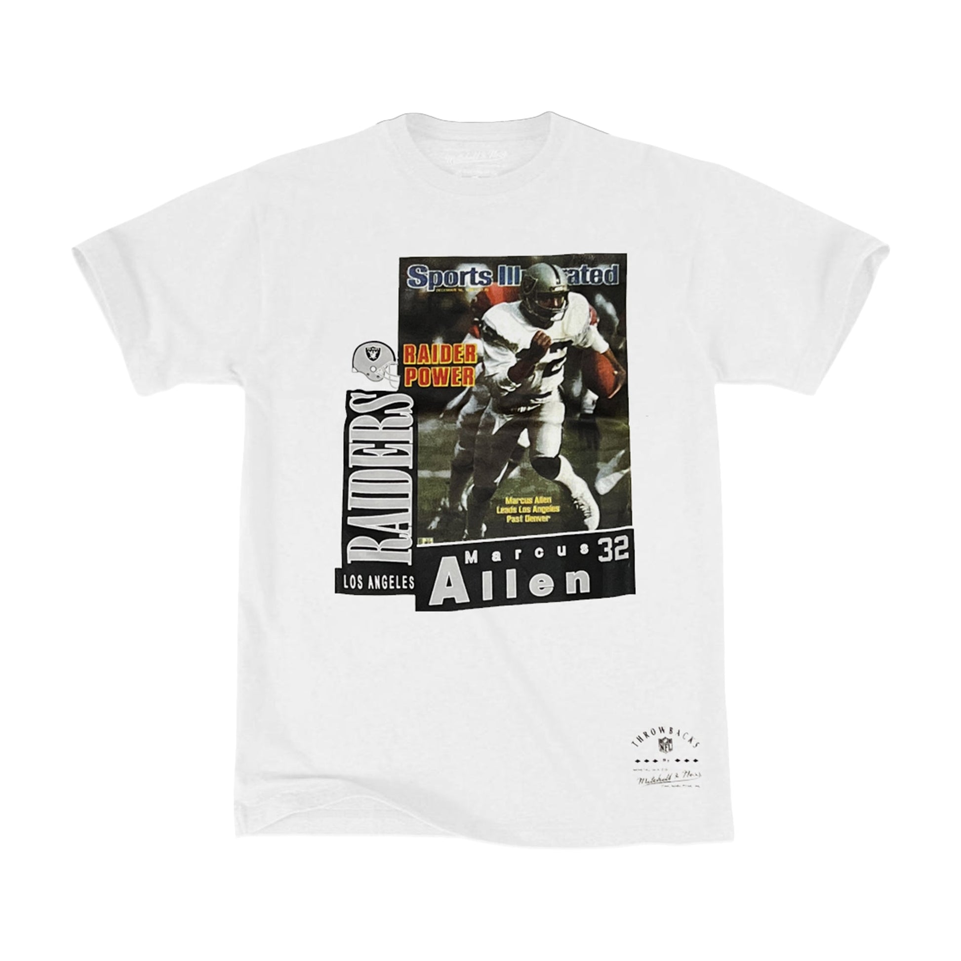 Marcus Allen Las Vegas Raiders Vintage Sports Illustrated NFL T-Shirt