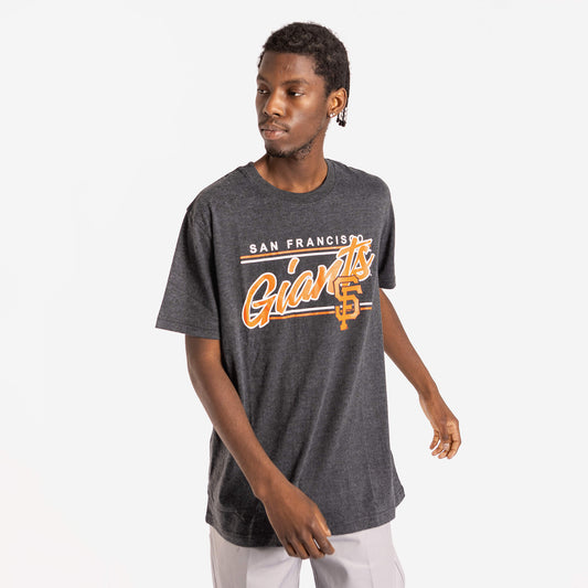 San Francisco Giants Script Block MLB T-Shirt