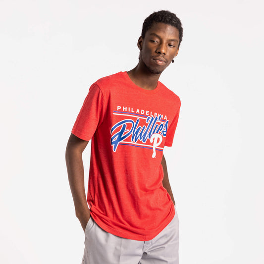Philadelphia Phillies Script Block MLB T-Shirt