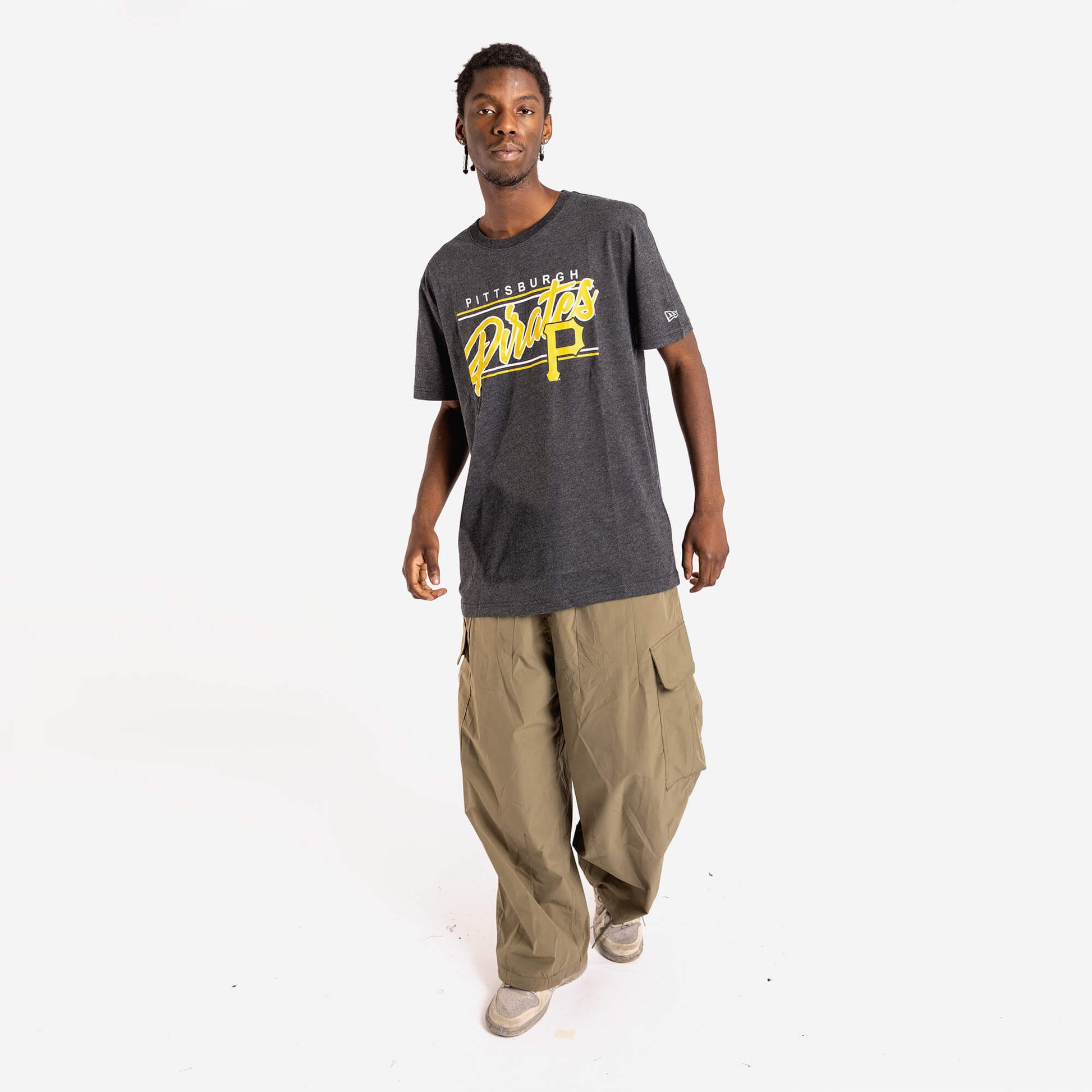 Pittsburgh Pirates Script Block MLB T-Shirt