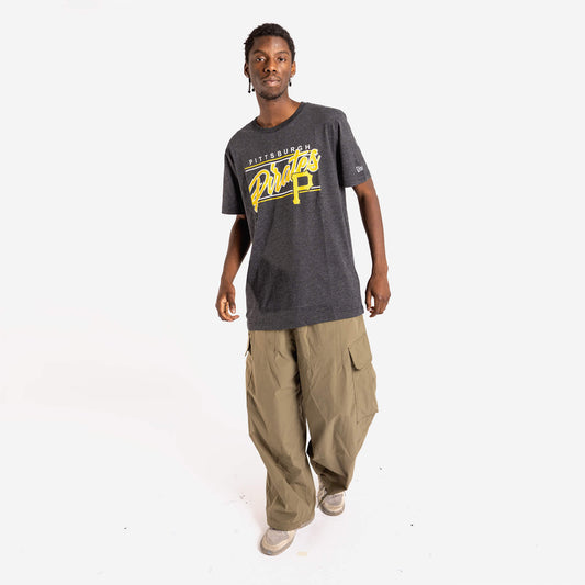 Pittsburgh Pirates Script Block MLB T-Shirt