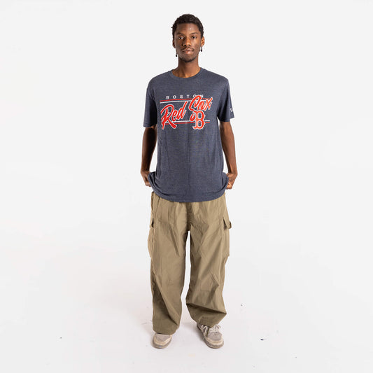 Boston Red Sox Script Block MLB T-Shirt