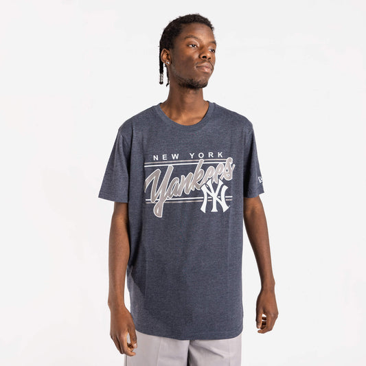 New York Yankees Script Block MLB T-Shirt