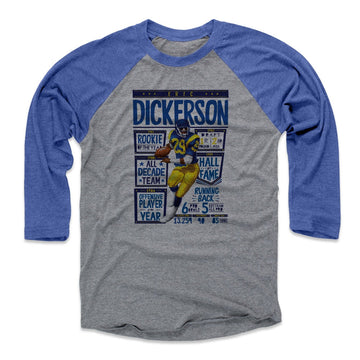 Eric Dickerson Stats B/Unisex Tee/3XL