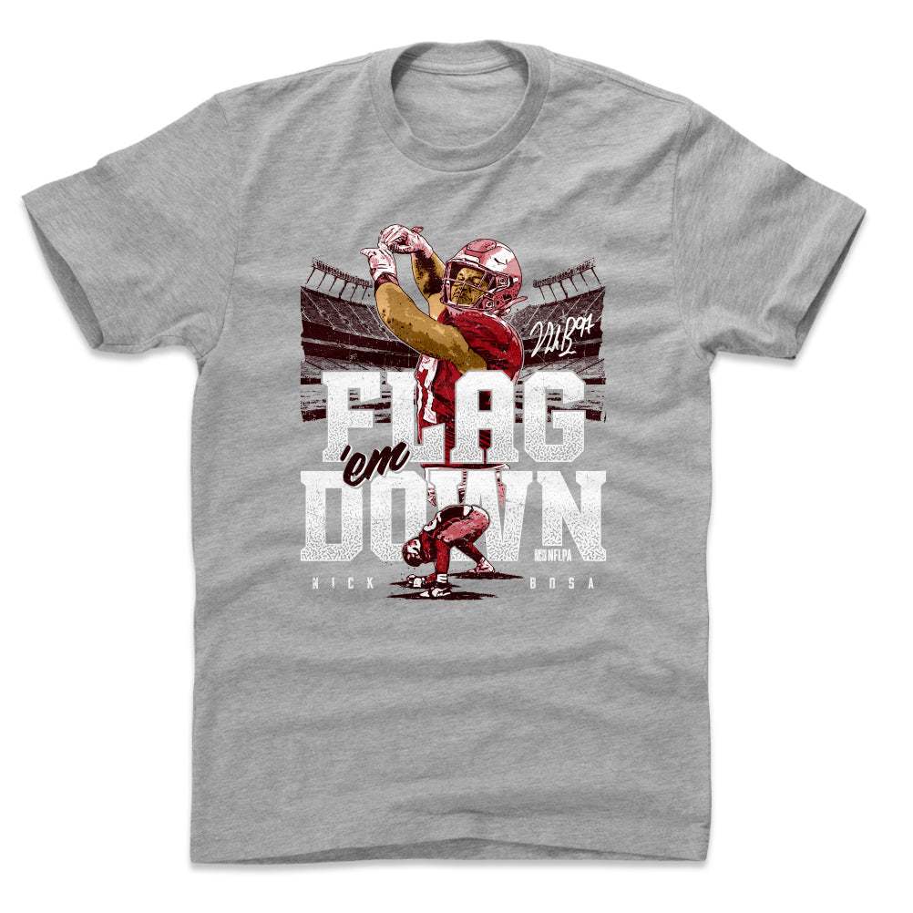 Nick Bosa Flag Plant