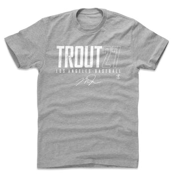 Mike Trout Los Angeles A Elite WHT