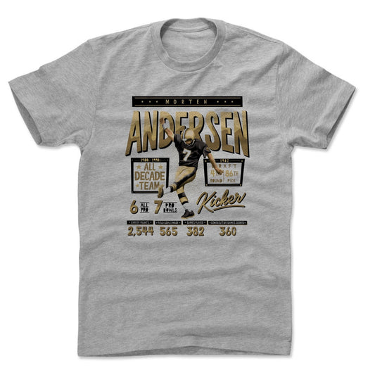 Morten Andersen Stats K/Unisex Tee/3XL