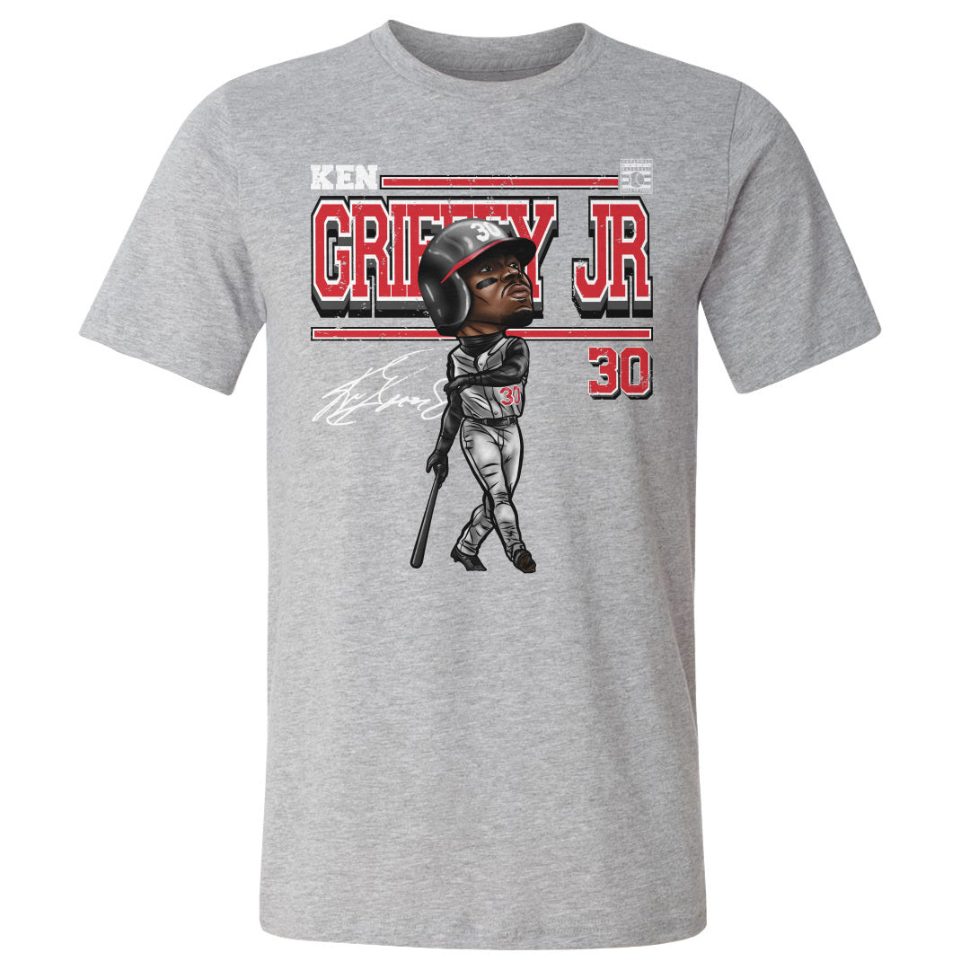 Ken Griffey Jr. Cincinnati Cartoon/Unisex Tee/3XL