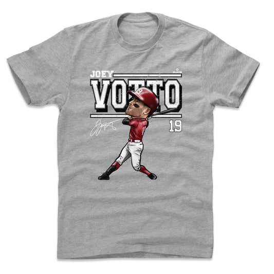 Joey Votto Cartoon WHT