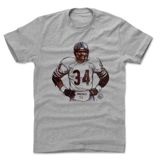 Walter Payton Sweetness Sketch/Unisex Tee/3XL