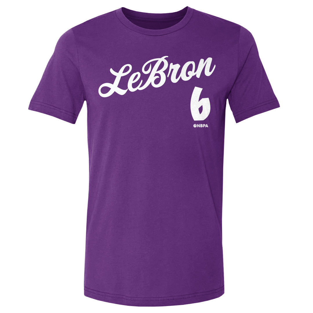 LeBron James Los Angeles L Script 6