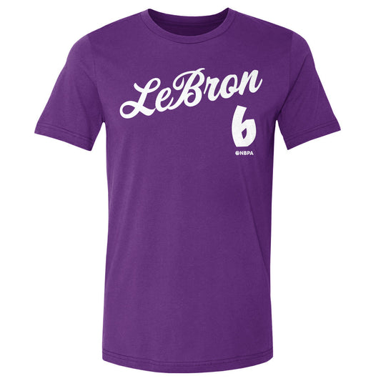 LeBron James Los Angeles L Script 6
