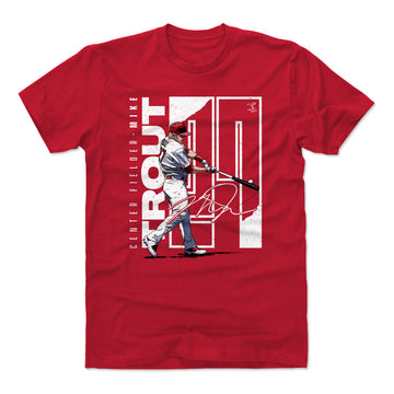 Mike Trout Stretch WHT