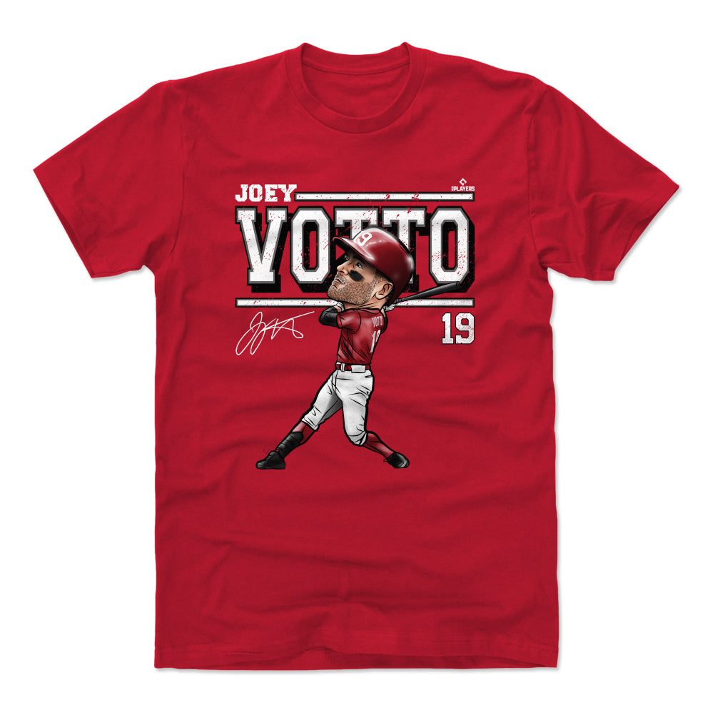 Joey Votto Cartoon WHT