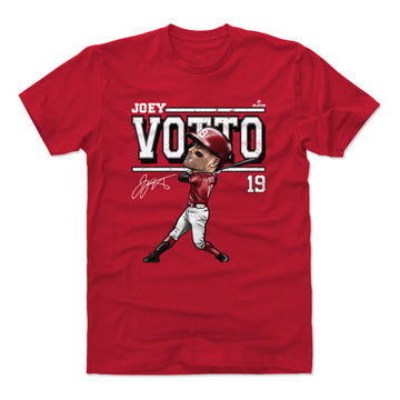 Joey Votto Cartoon WHT