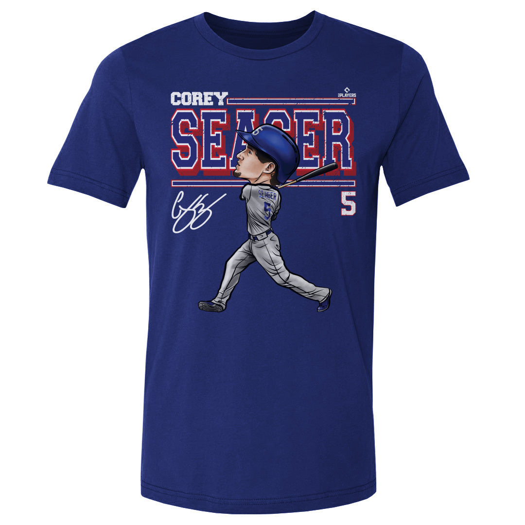 Corey Seager Texas Cartoon