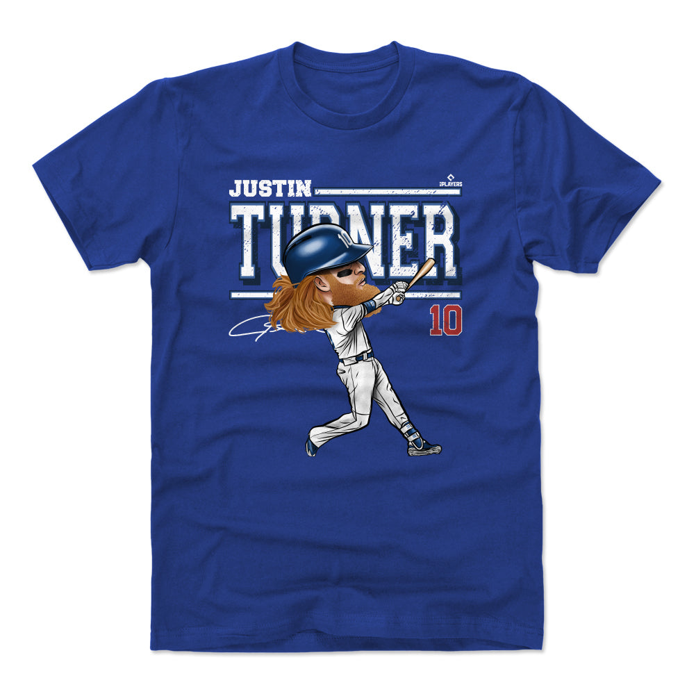 Justin Turner Cartoon WHT