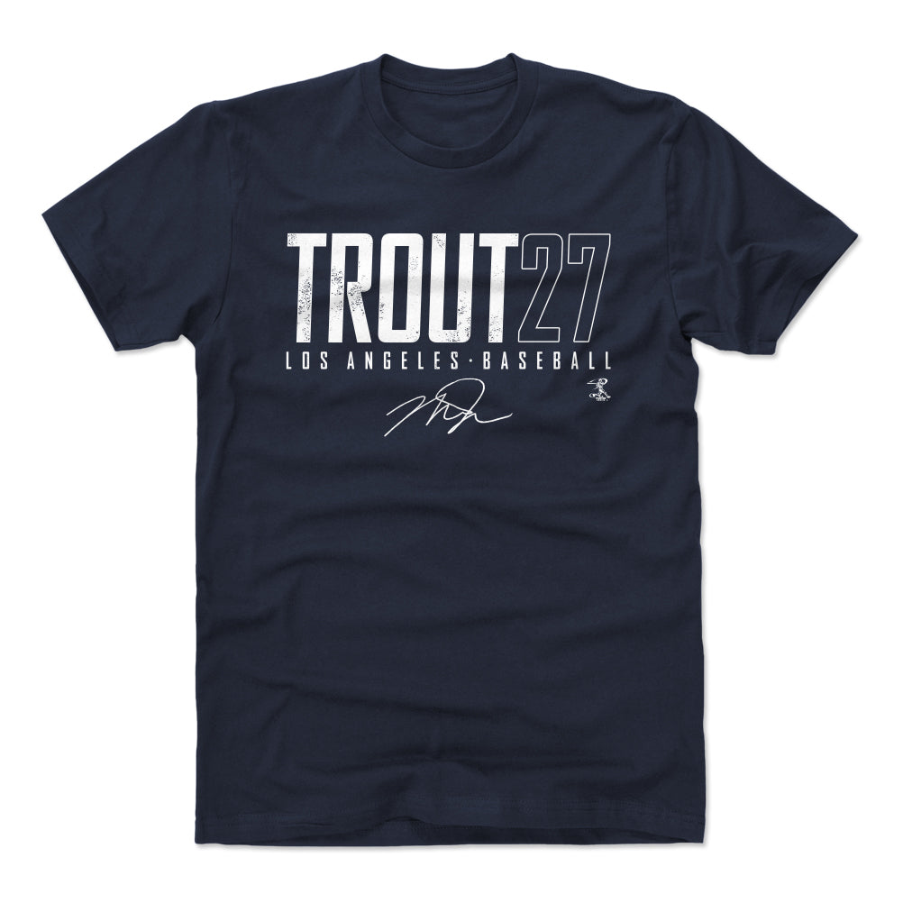 Mike Trout Los Angeles A Elite WHT