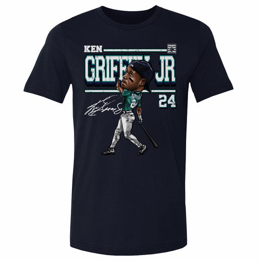 Ken Griffey Jr. Seattle Derby Cartoon/Unisex Tee/3XL