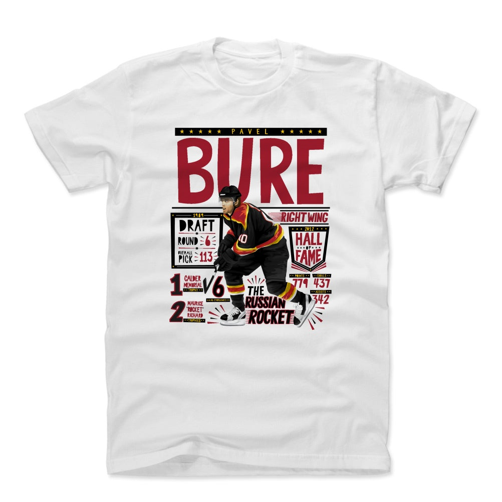 Pavel Bure Stats R/Unisex Tee/3XL