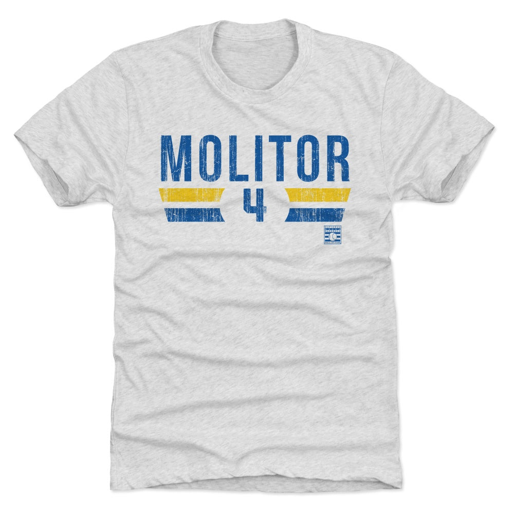 Paul Molitor Font BY/Unisex Tee/3XL