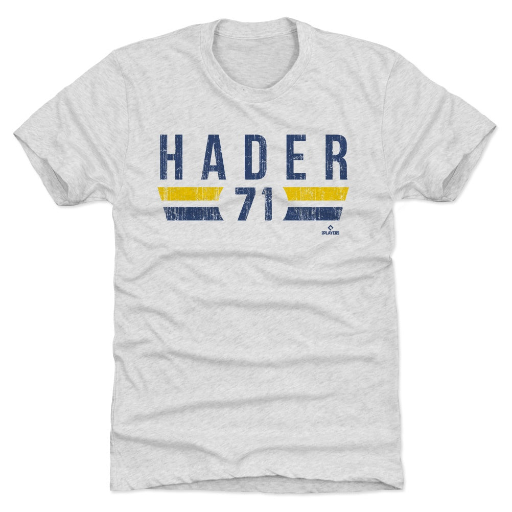 Josh Hader Milwaukee Font
