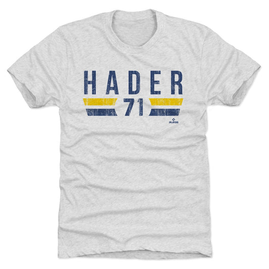 Josh Hader Milwaukee Font