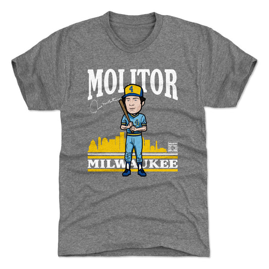 Paul Molitor Toon/Unisex Tee/3XL
