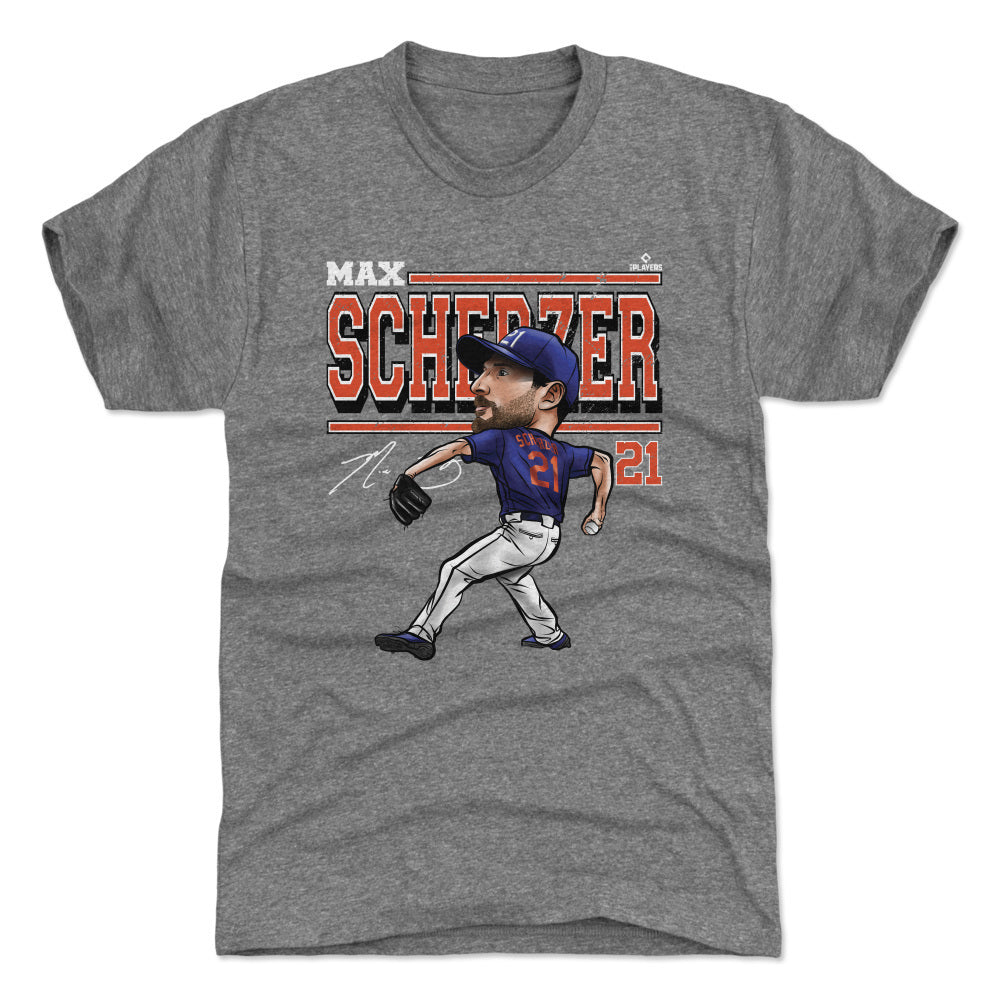 Max Scherzer New York M Cartoon