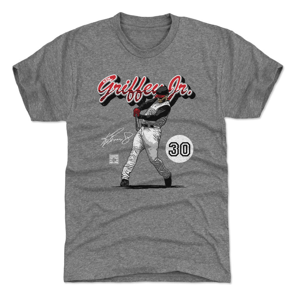 Ken Griffey Jr. Cincinnati Retro Script/Unisex Tee/3XL