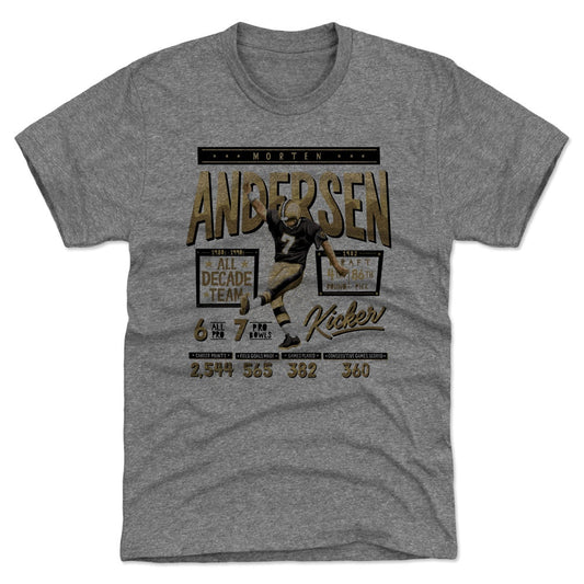 Morten Andersen Stats K/Unisex Tee/3XL