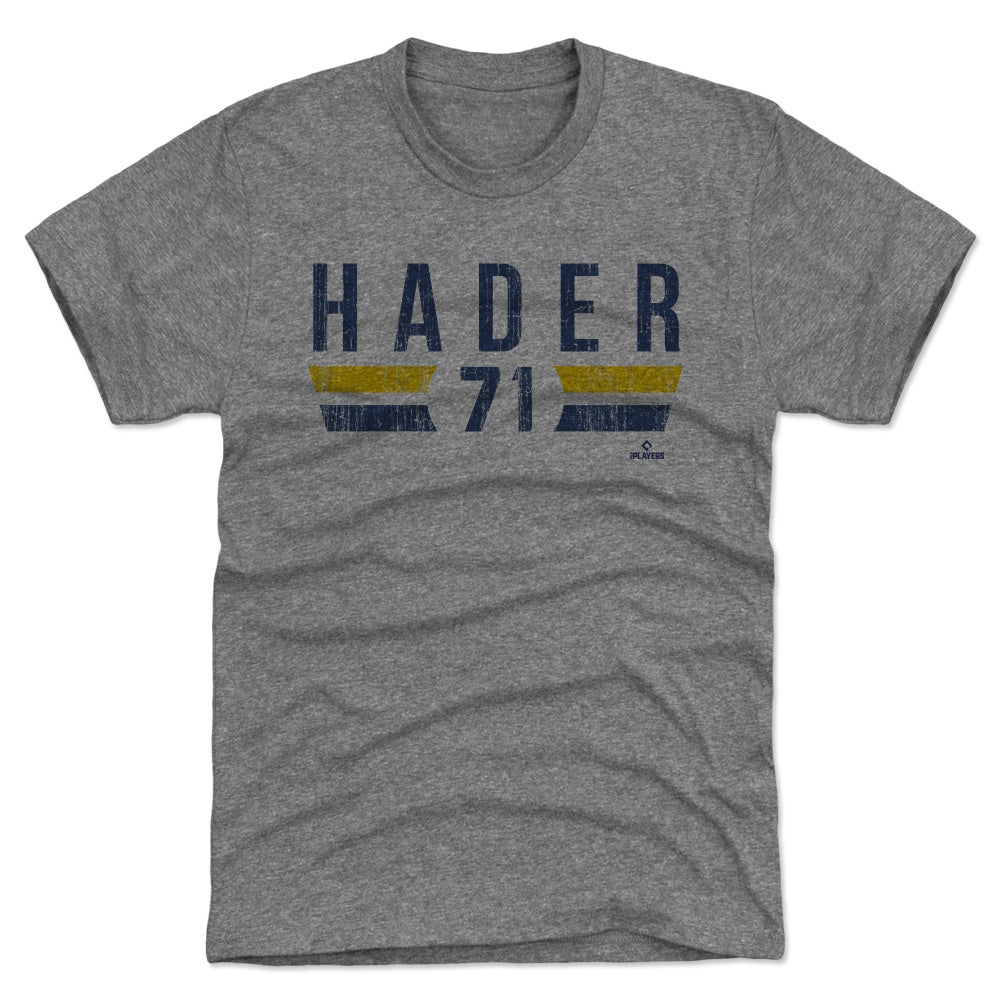 Josh Hader Milwaukee Font