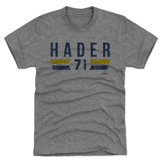 Josh Hader Milwaukee Font