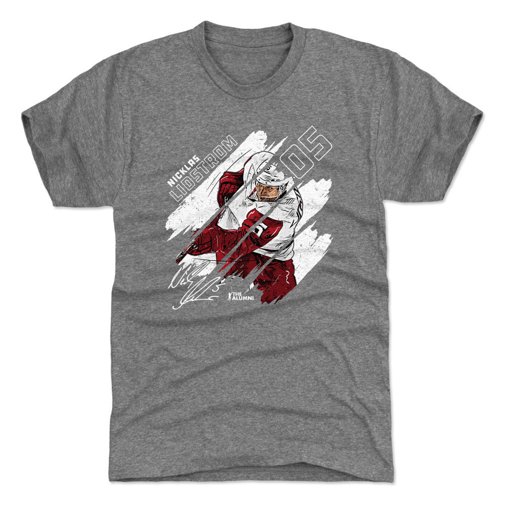 Nicklas Lidstrom Stripes/Unisex Tee/3XL