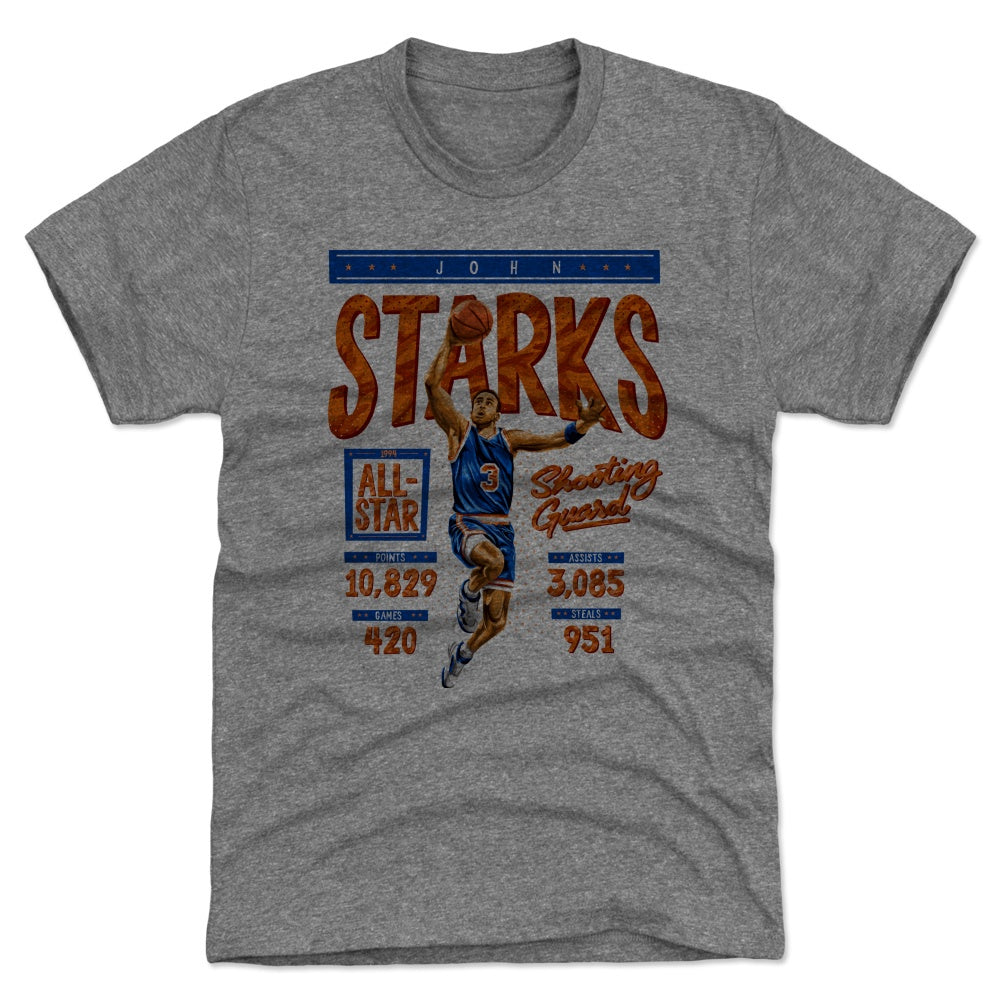 John Starks Stats O/Unisex Tee/3XL