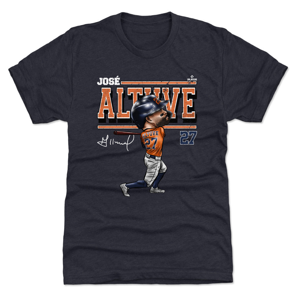 Jose Altuve Cartoon WHT