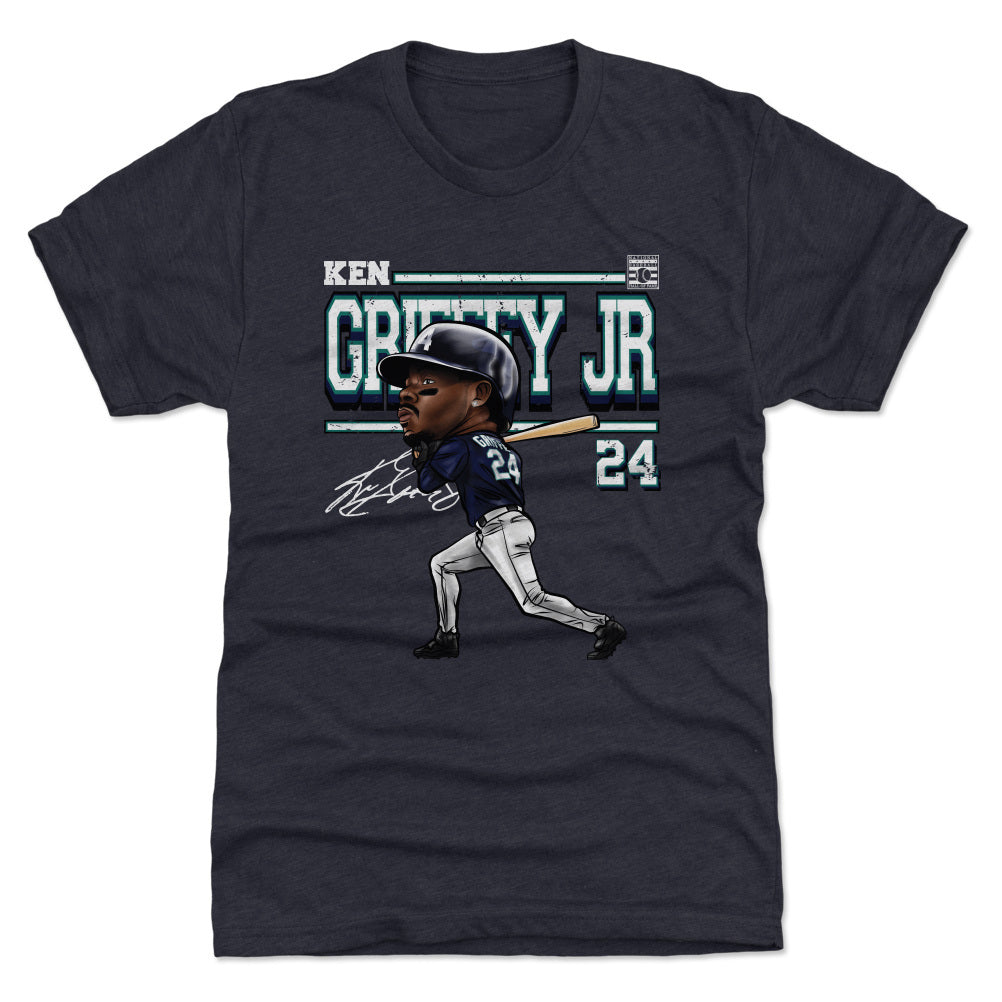 Ken Griffey Jr. Seattle Cartoon/Unisex Tee/3XL