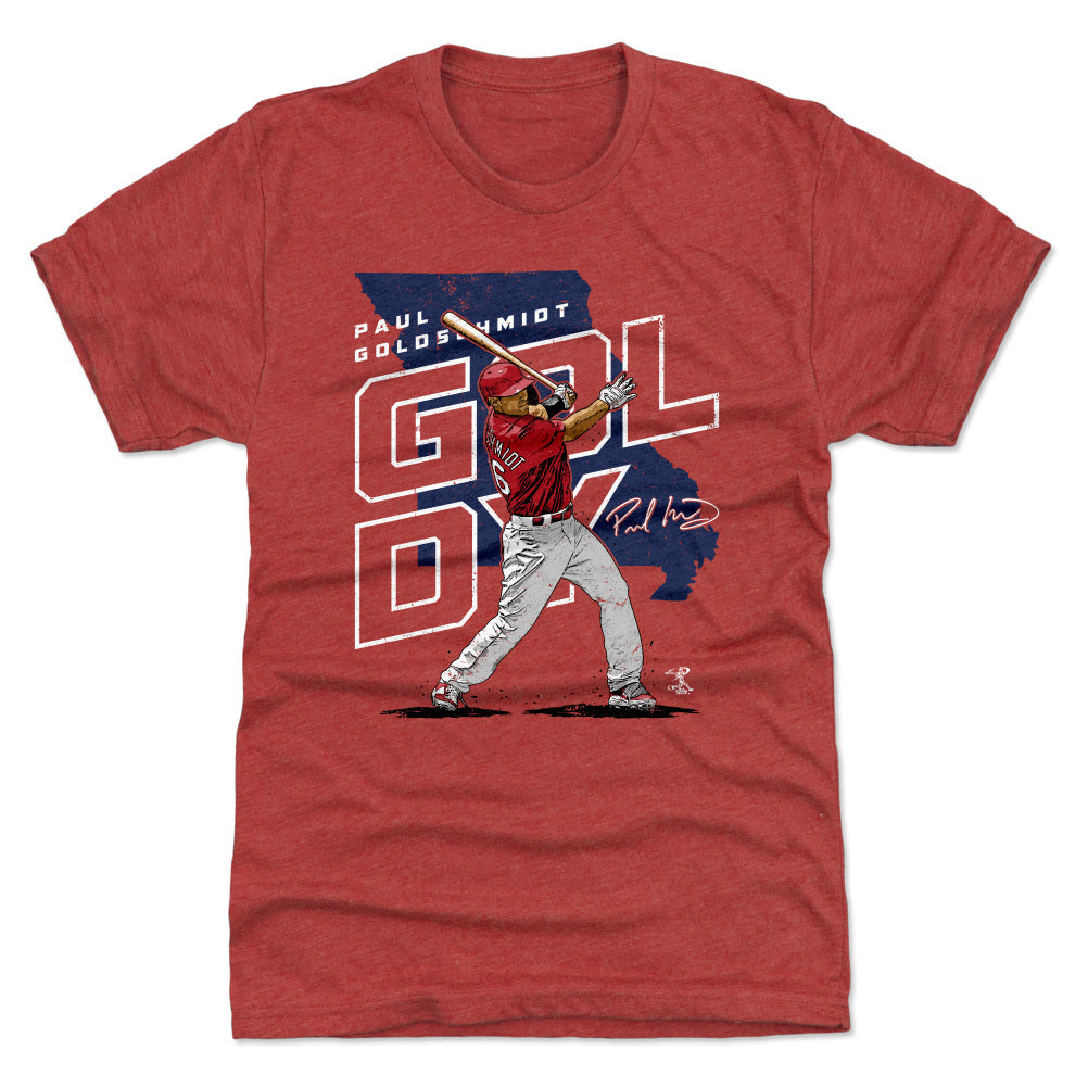 Paul Goldschmidt Player Map B WHT