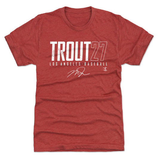 Mike Trout Los Angeles A Elite WHT