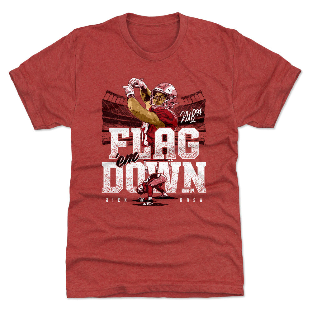 Nick Bosa Flag Plant