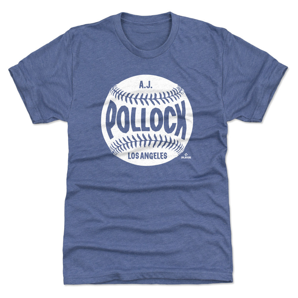 A.J. Pollock Los Angeles D Baseball WHT