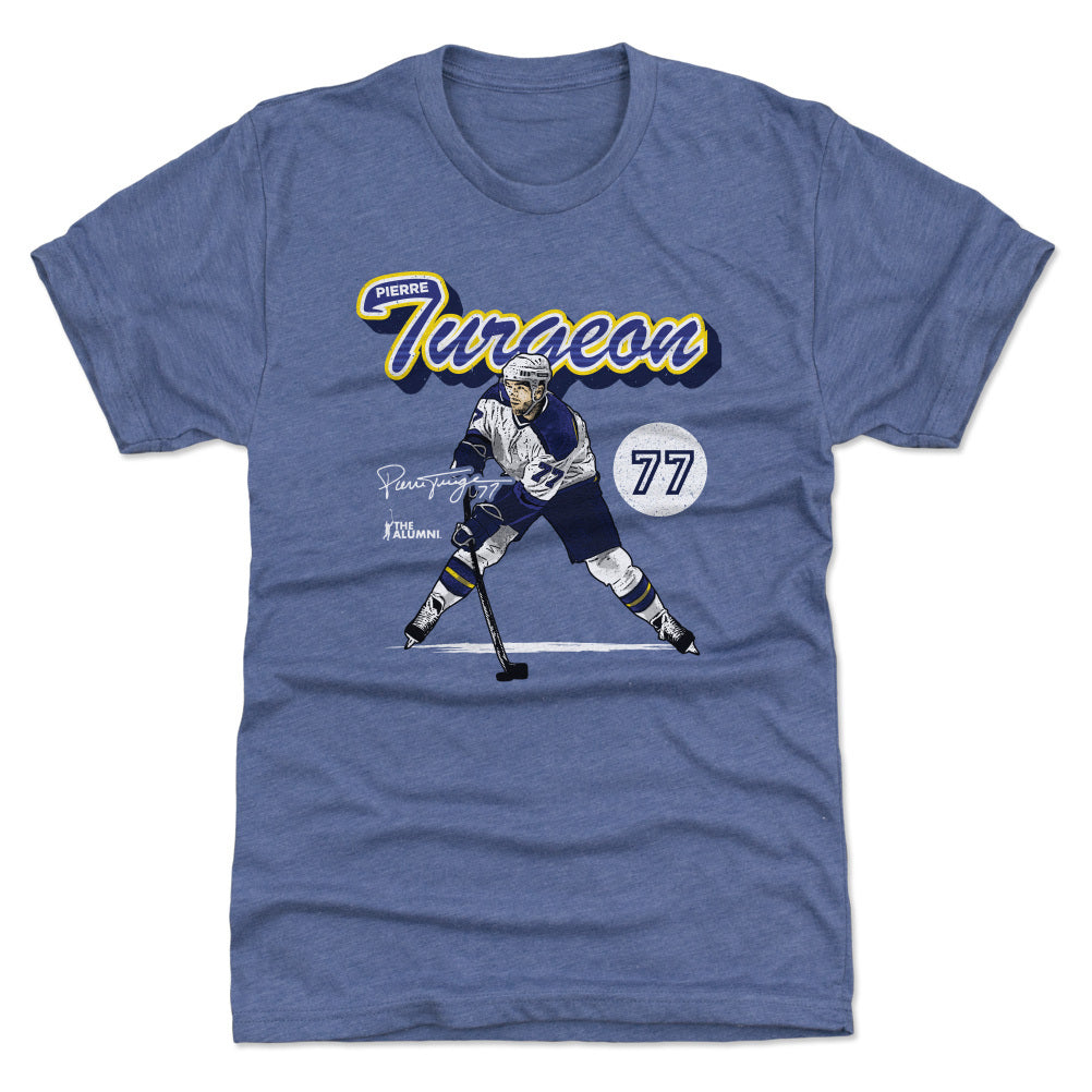 Pierre Turgeon St. Louis Retro Script