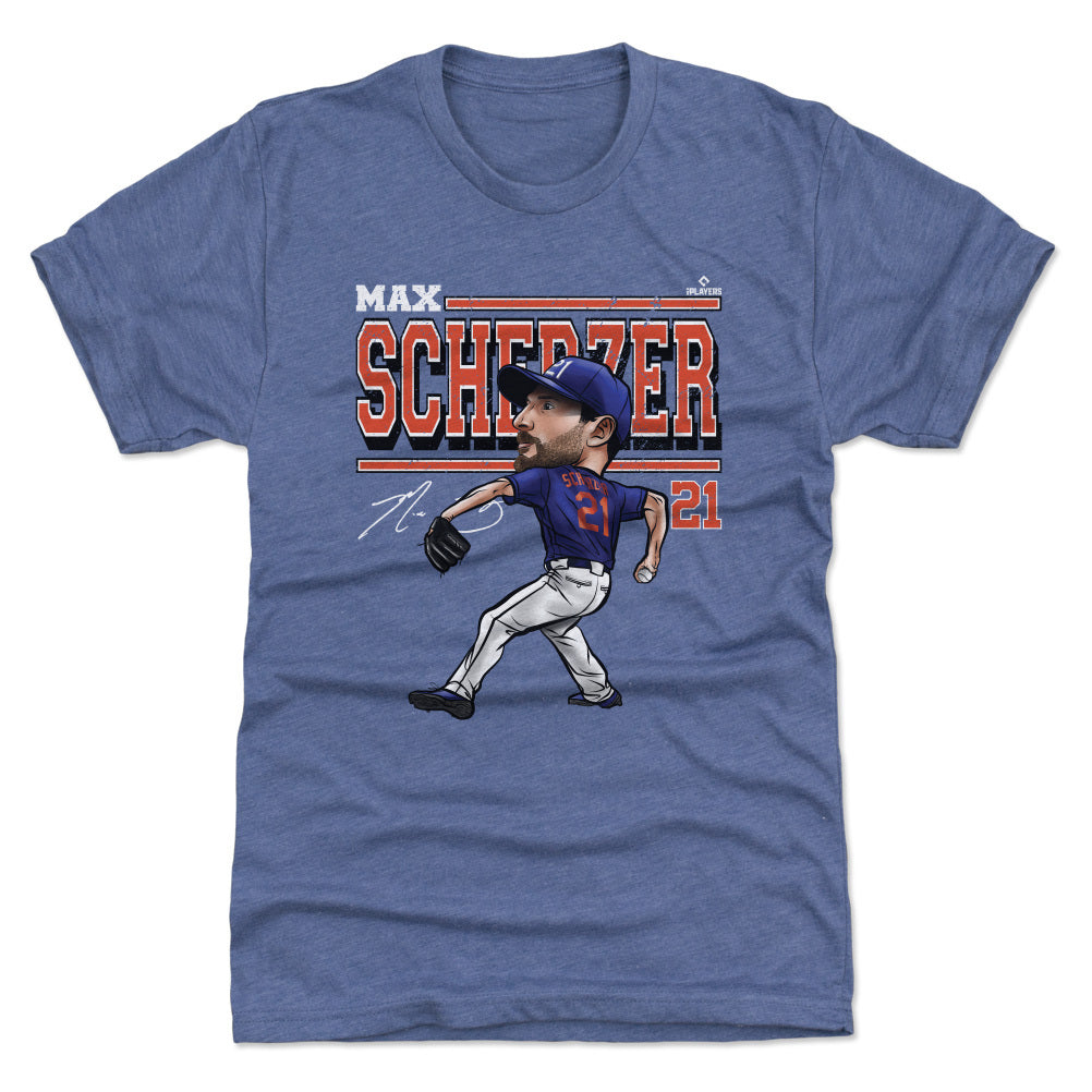 Max Scherzer New York M Cartoon