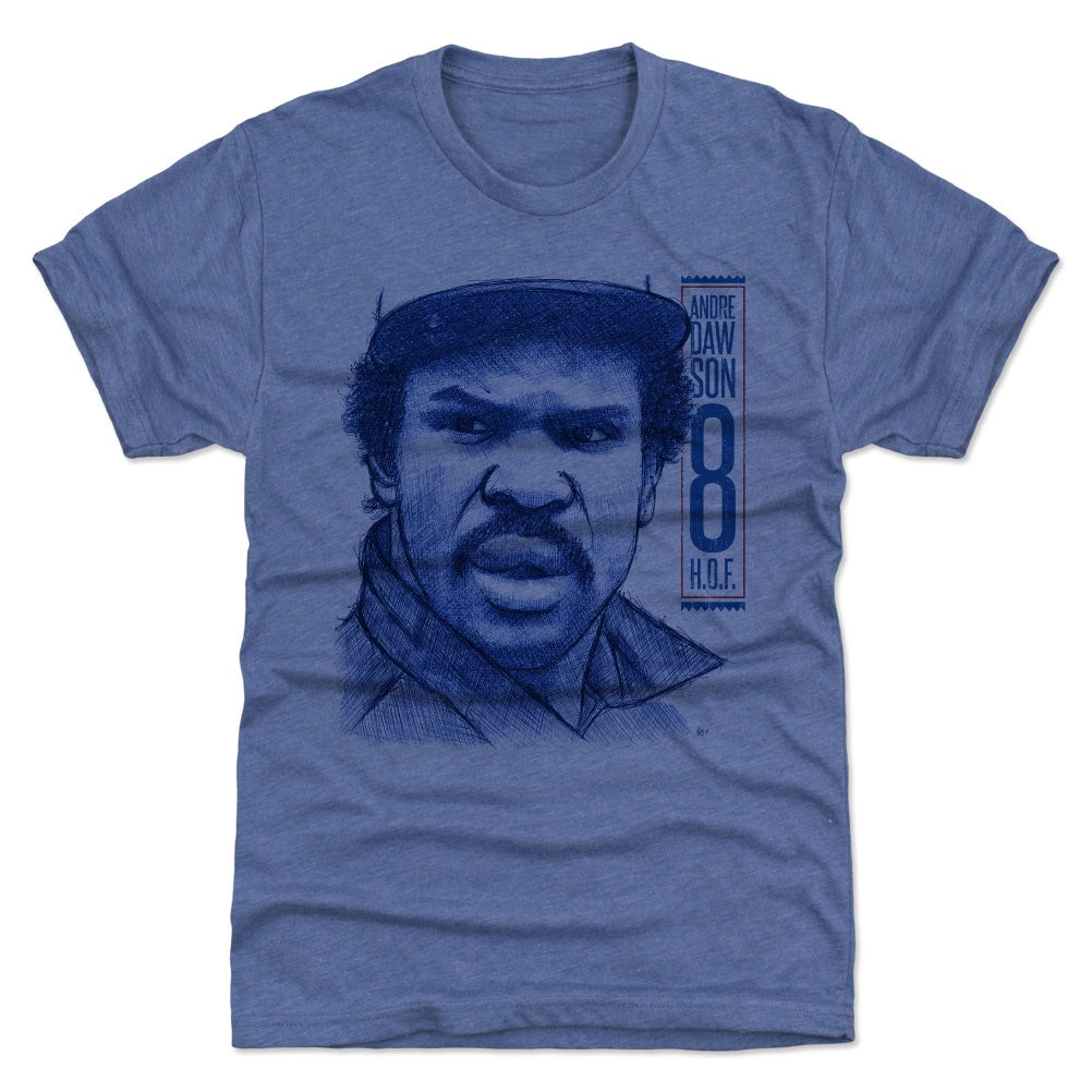 Andre Dawson Sketch B/Unisex Tee/3XL