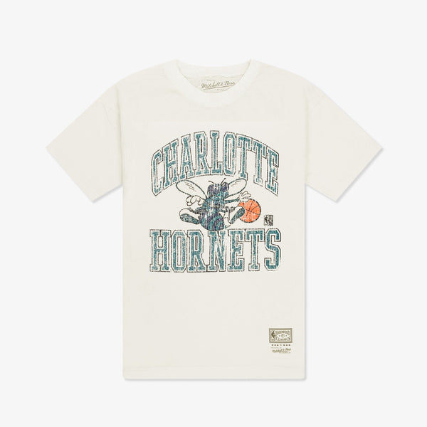 Charlotte Hornets White HWC Tee