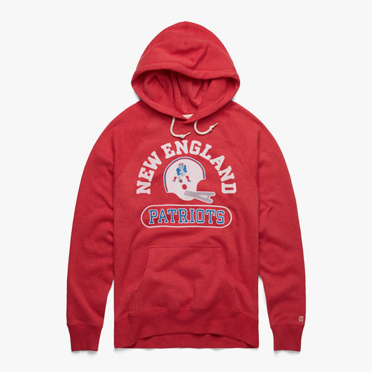 New England Patriots Throwback Helmet Hoodie