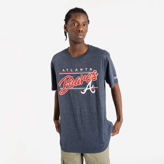 Atlanta Braves Script Block MLB T-Shirt