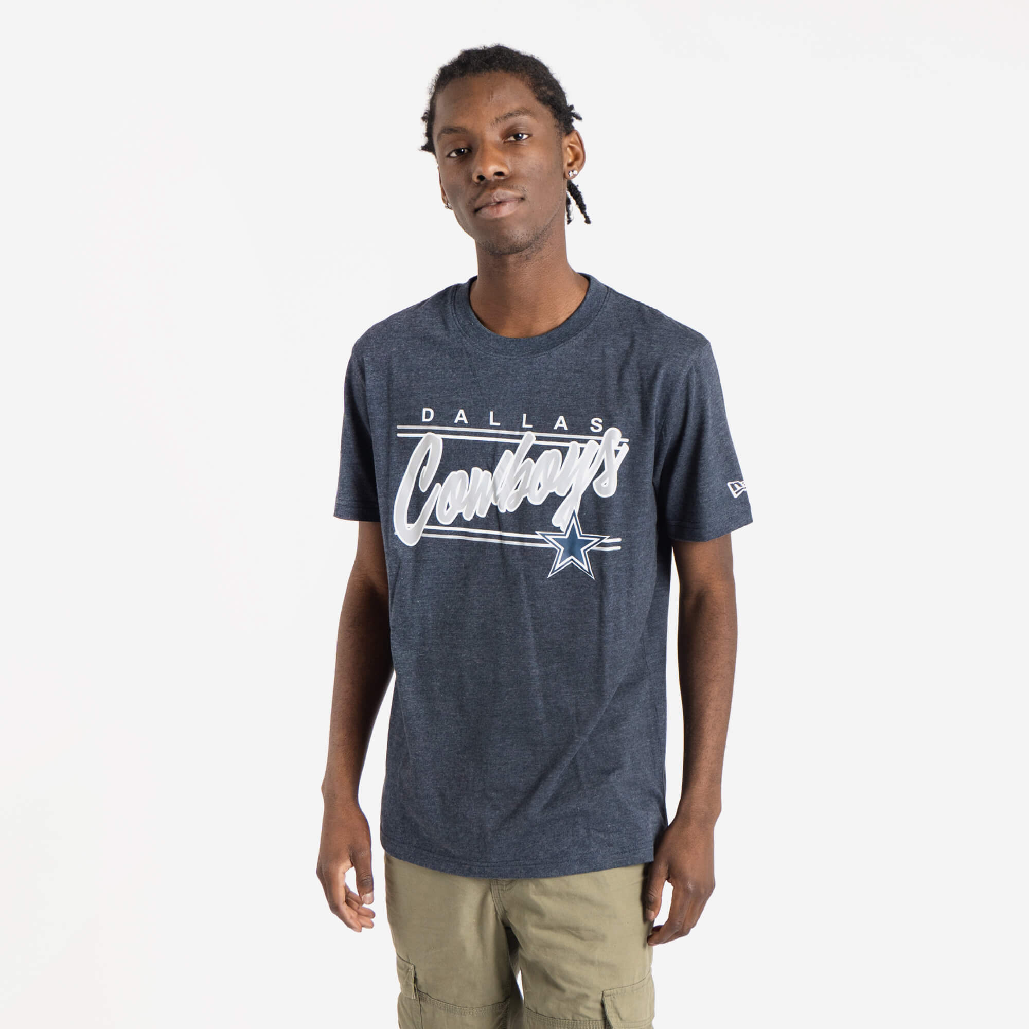 Dallas Cowboys Script Block NFL T-Shirt