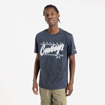 Dallas Cowboys Script Block NFL T-Shirt