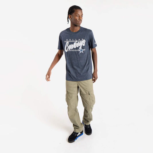 Dallas Cowboys Script Block NFL T-Shirt